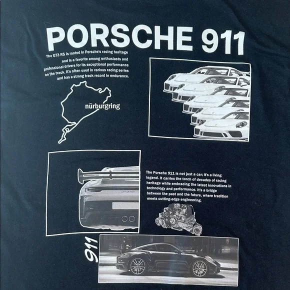 Porsche T-Shirt - Black - Picture 4 of 5